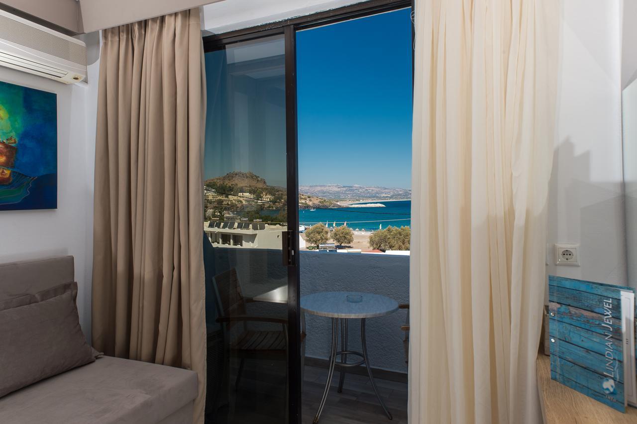 לינדוס Lindian Jewel Hotel And Villas מראה חיצוני תמונה