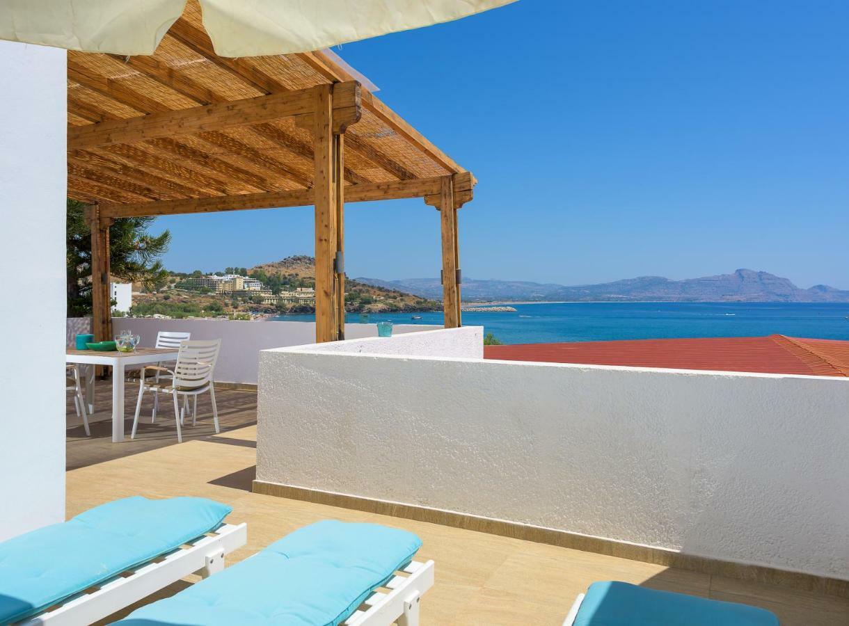 לינדוס Lindian Jewel Hotel And Villas מראה חיצוני תמונה